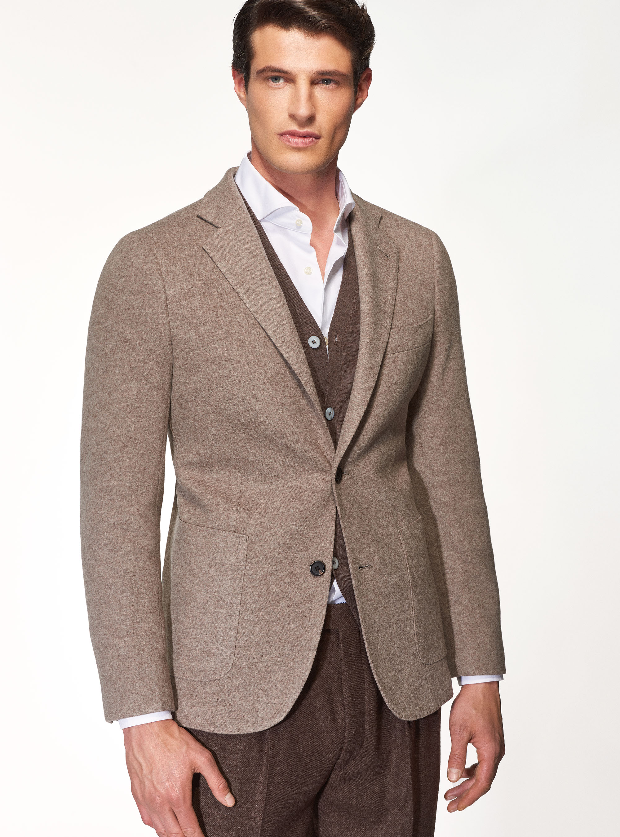Wool jersey blazer | GutteridgeEU 