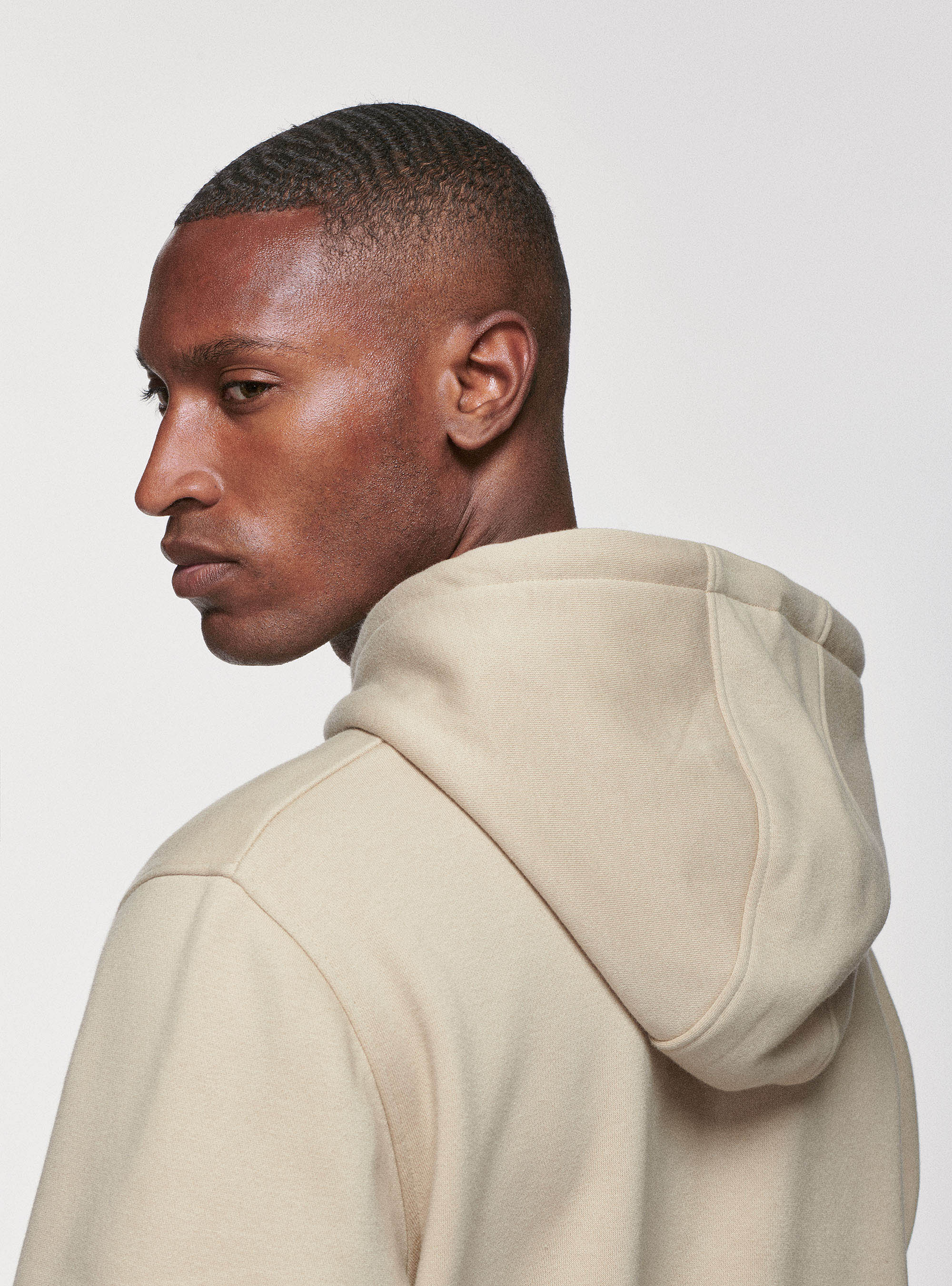 Kapuzenpulli, ECRU 0560C