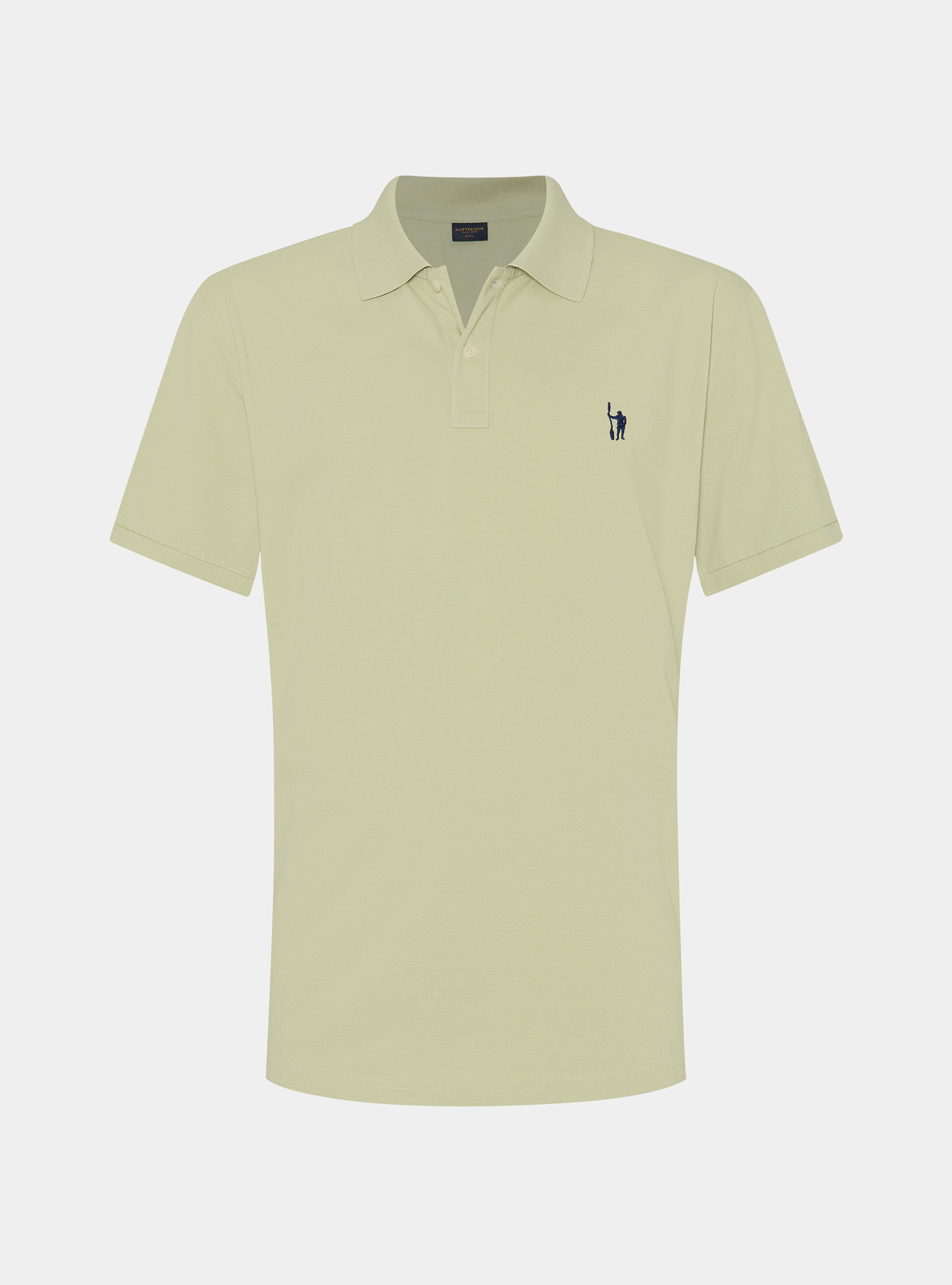 Classic piqu&eacute; polo shirt, VERDE CHIARO 0622C