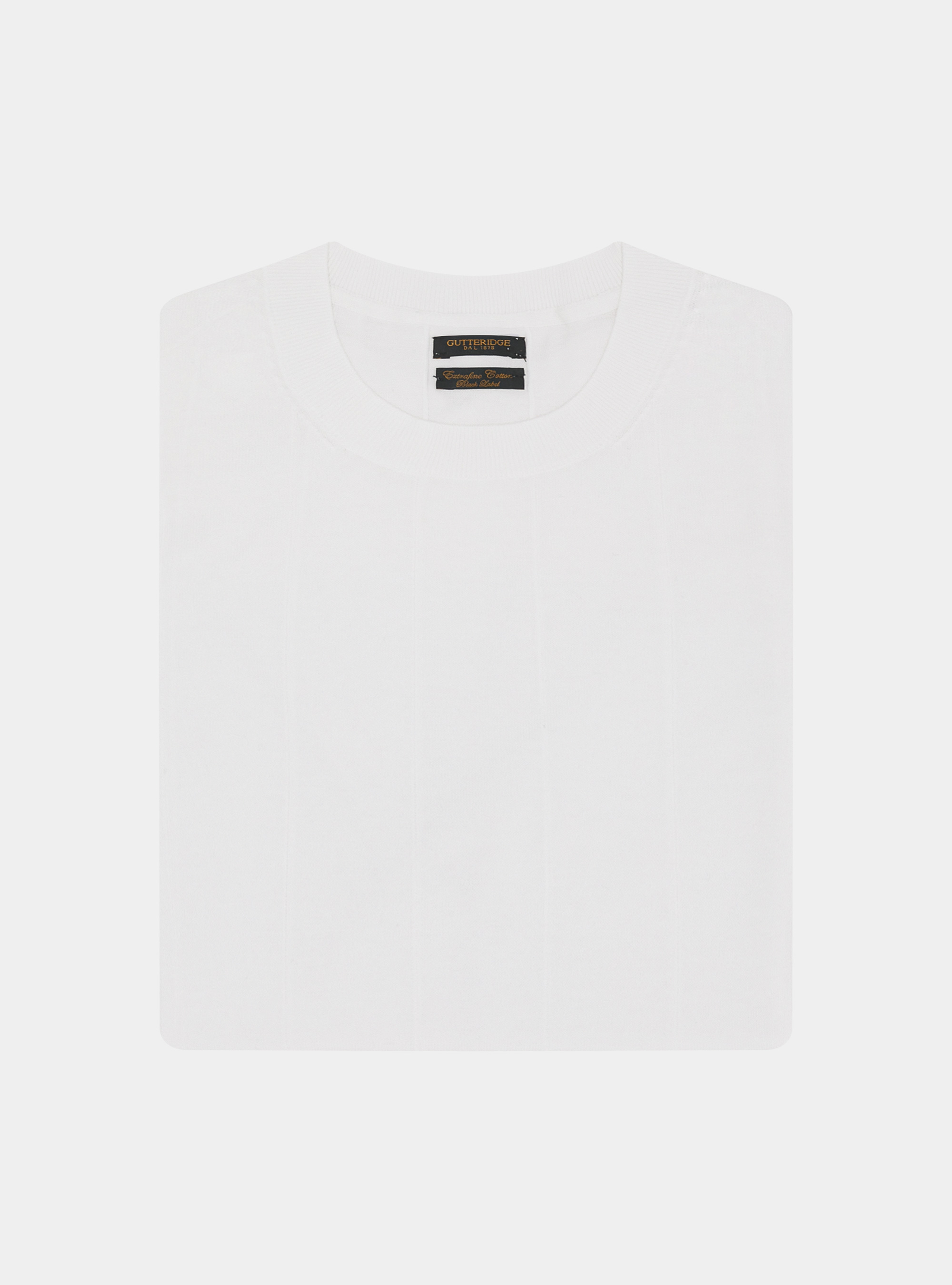 Punto liso de algod&oacute;n puro, BLANCO