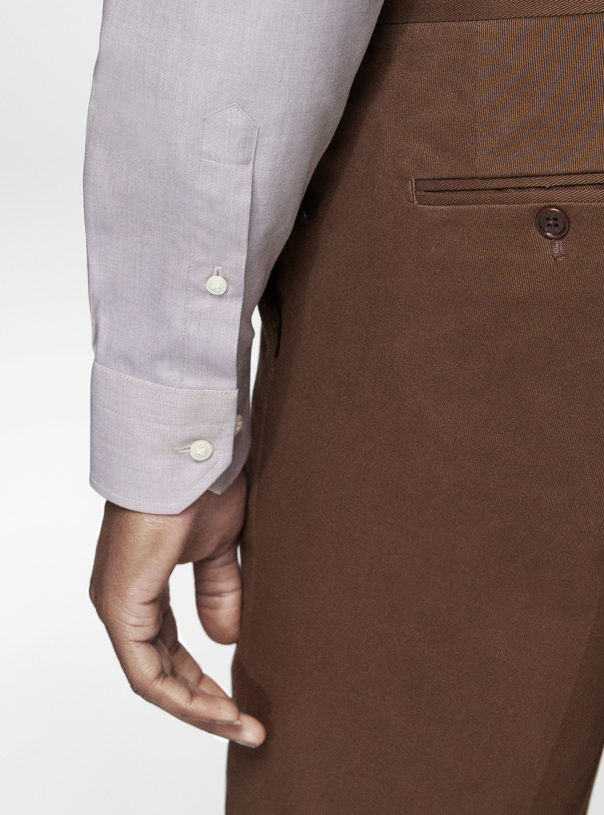 Chemise en coton fil à fil, BOUE