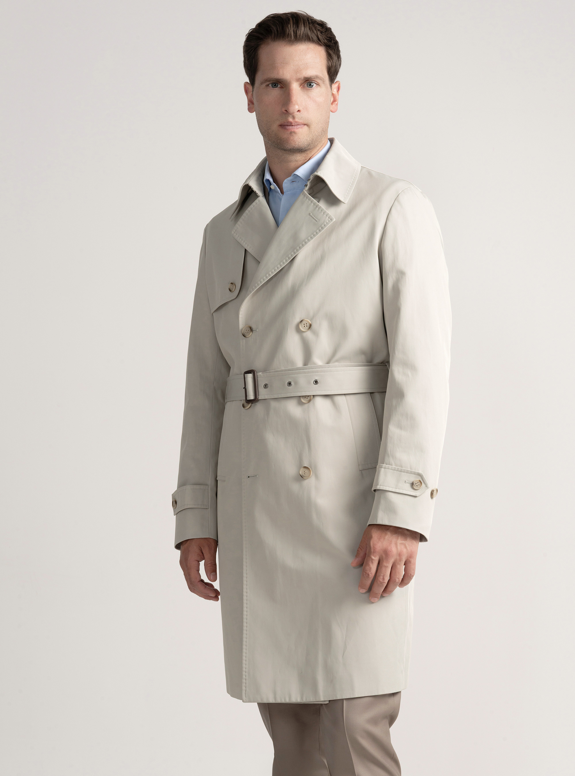 ジャケット・アウター Cotton Twill Big TrenchCargo Pocket Coat Cotton twill trench coat | Gutteridge | Men's New In