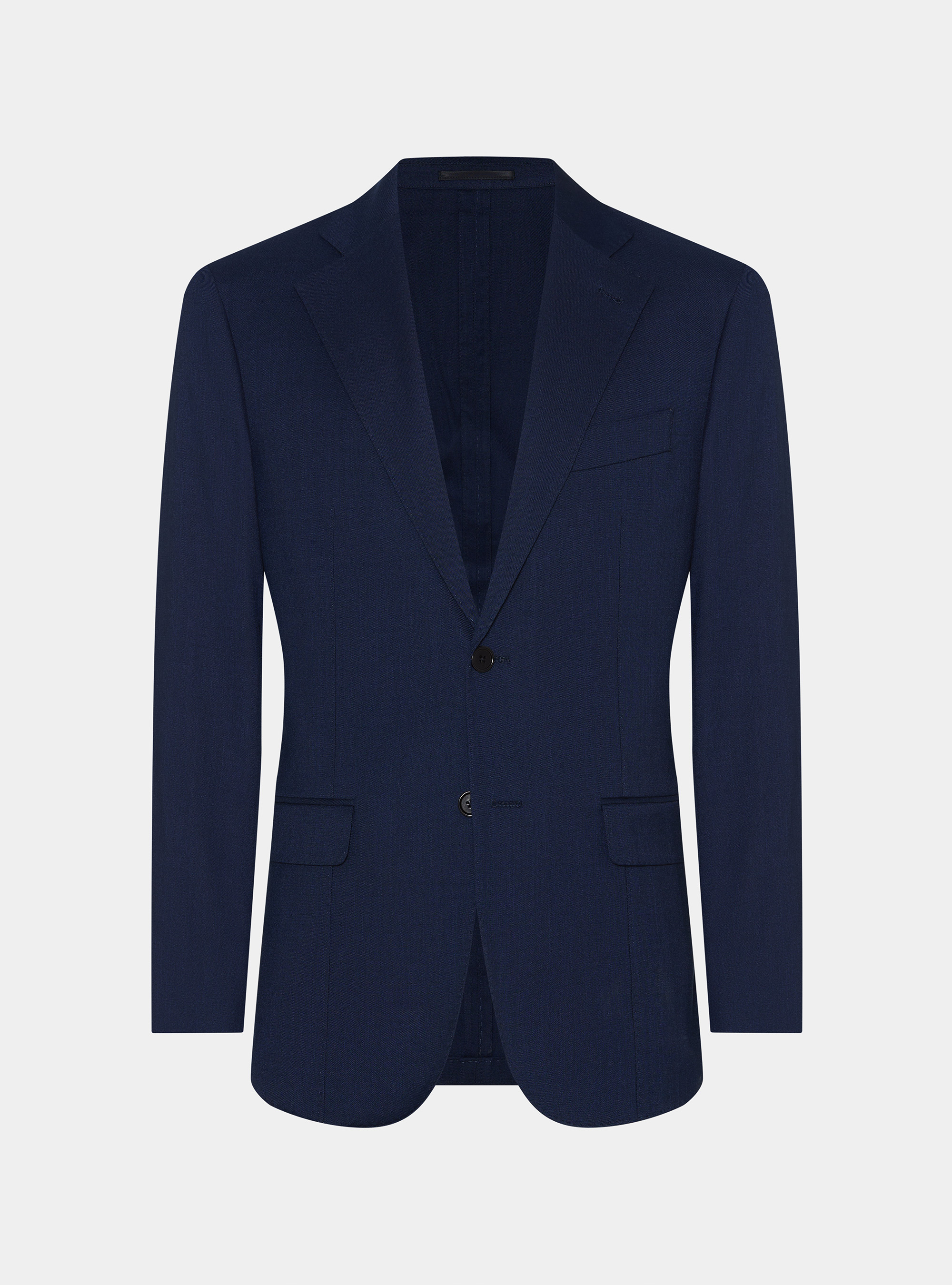 Flamed fabric suit blazer, NAVY BLUE