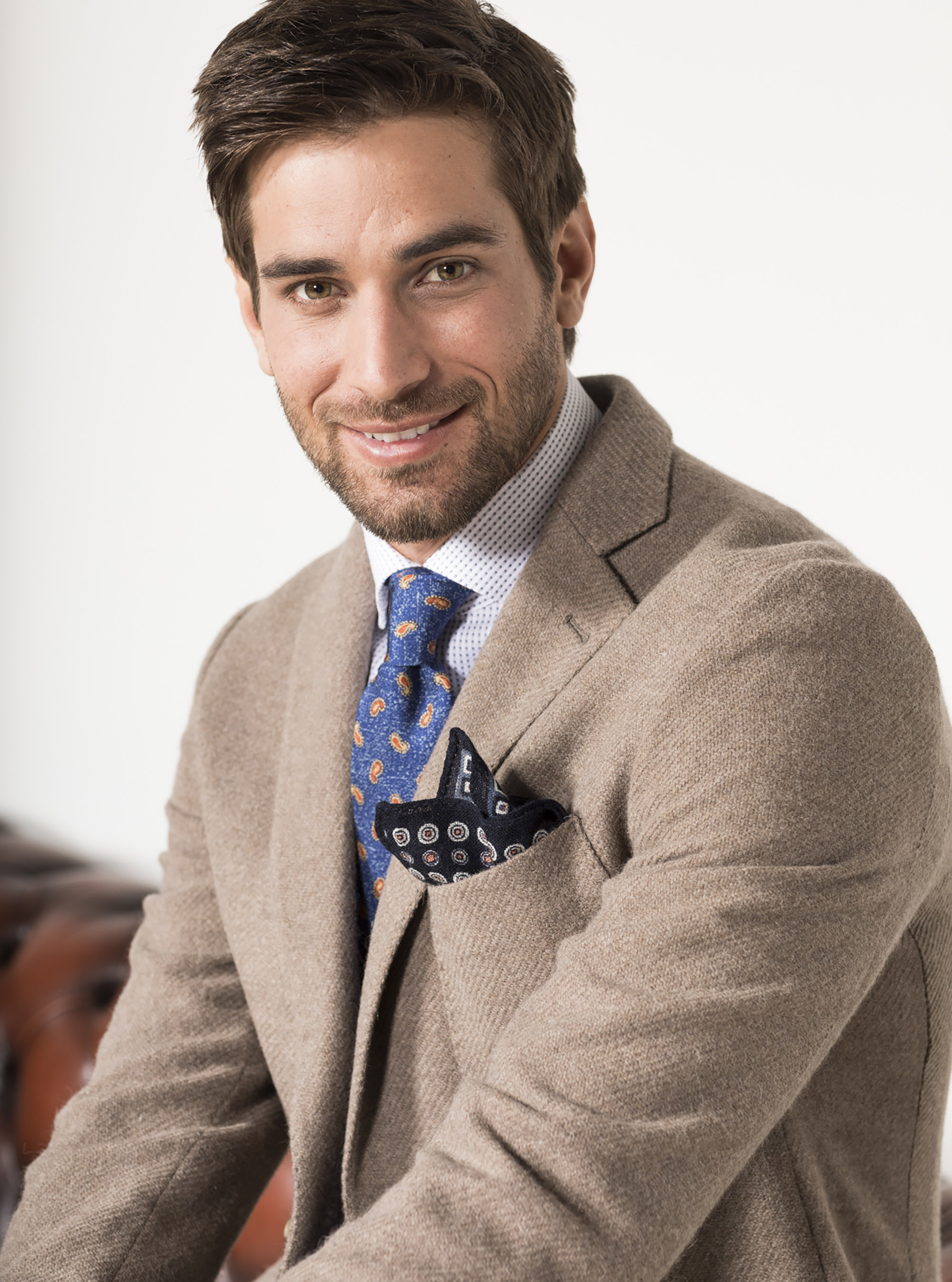 Einreihige Wollmischjacke, SABBIA 0561C