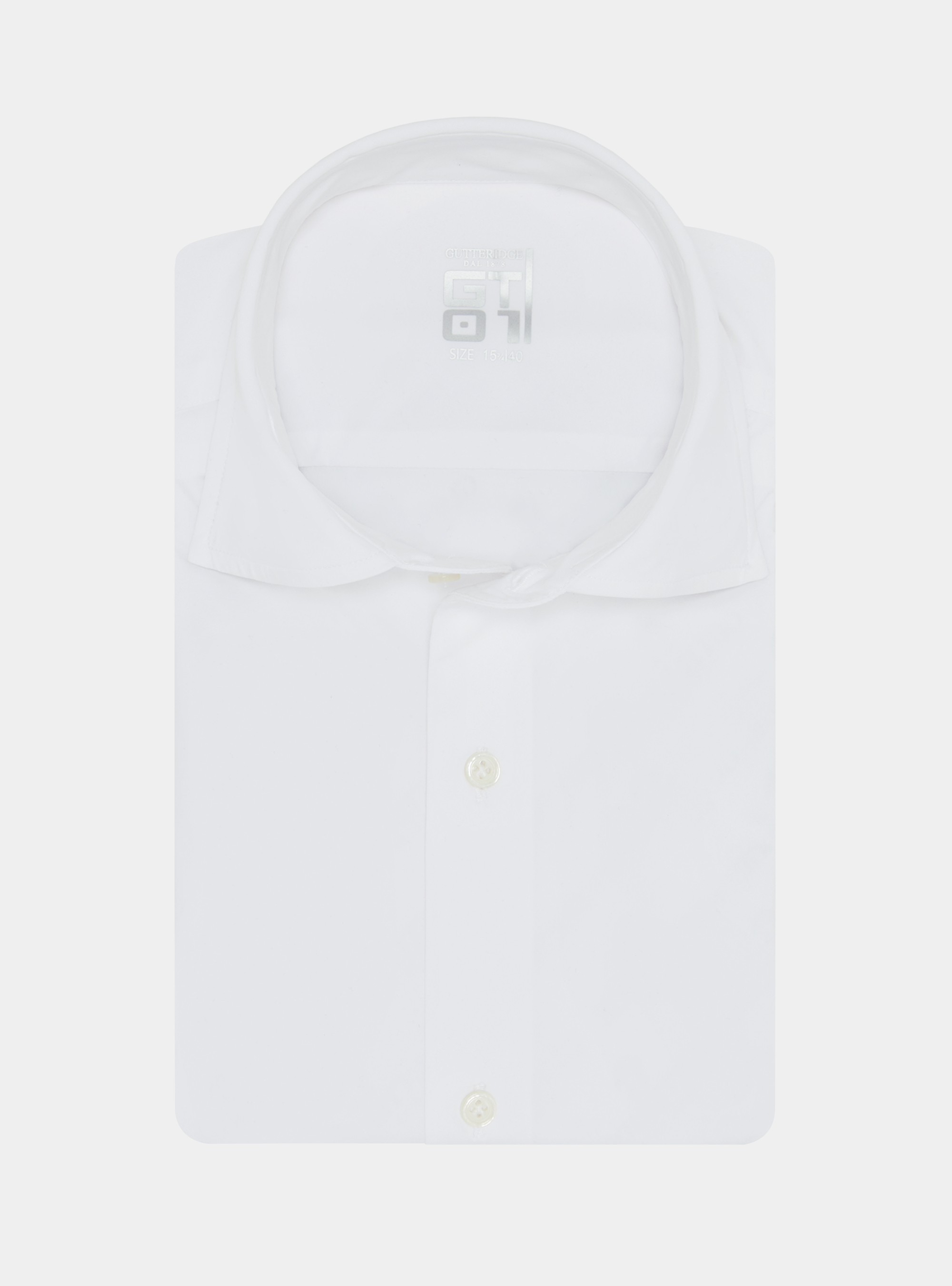 GT01 stretch jersey shirt, WHITE