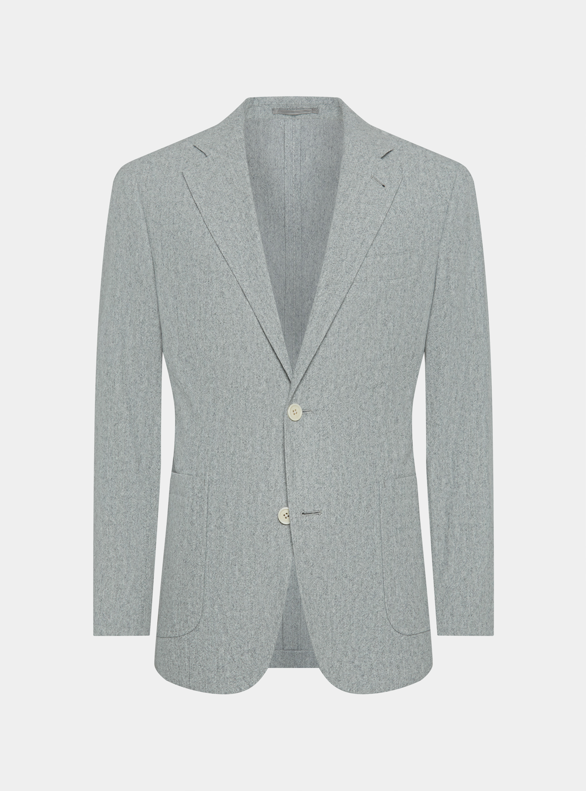 Veste en flanelle Duemilagori, GRIS CLAIR MÃ LANGÃ