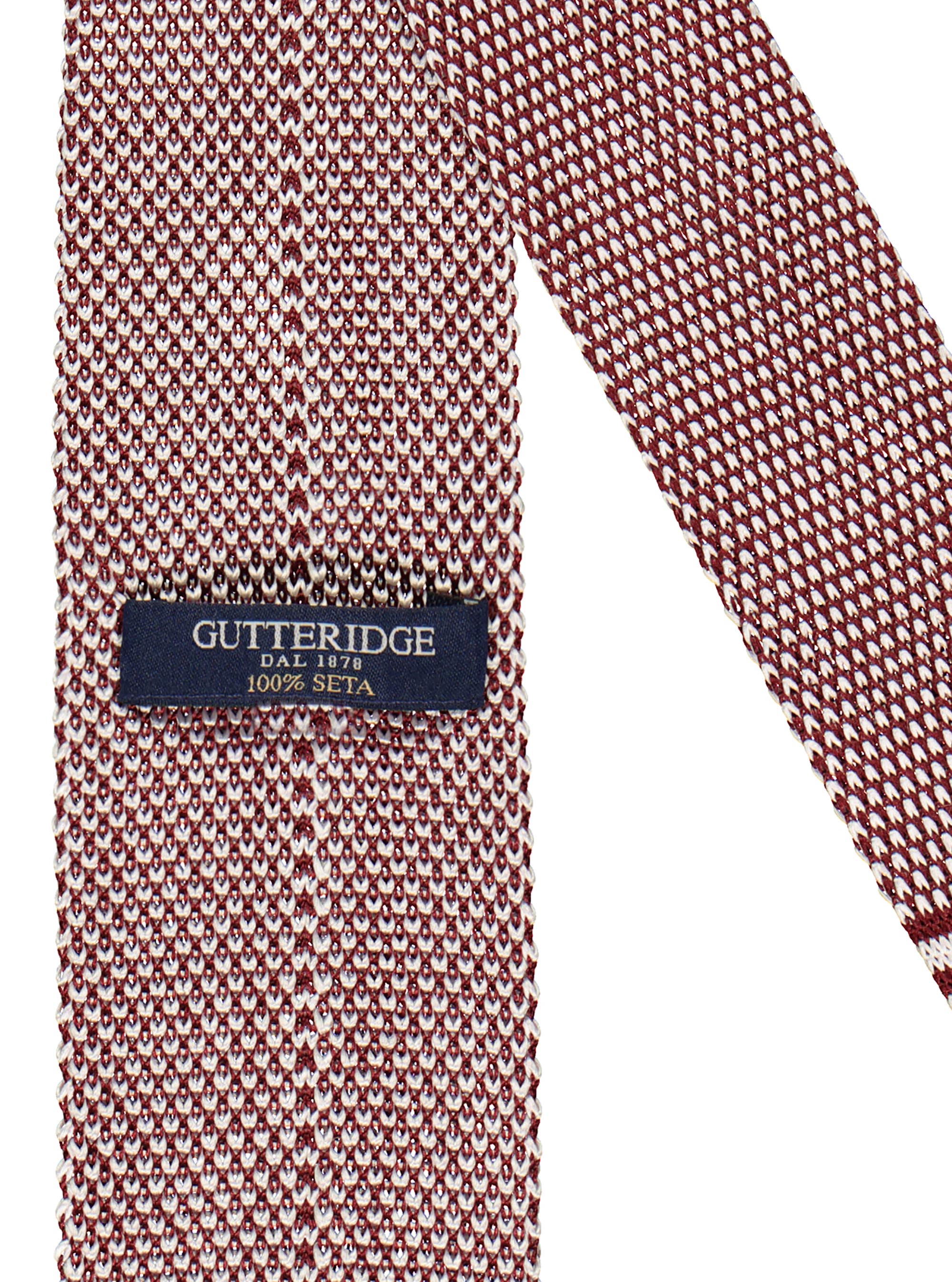 Cravatta a maglia rete, BORDEAUX