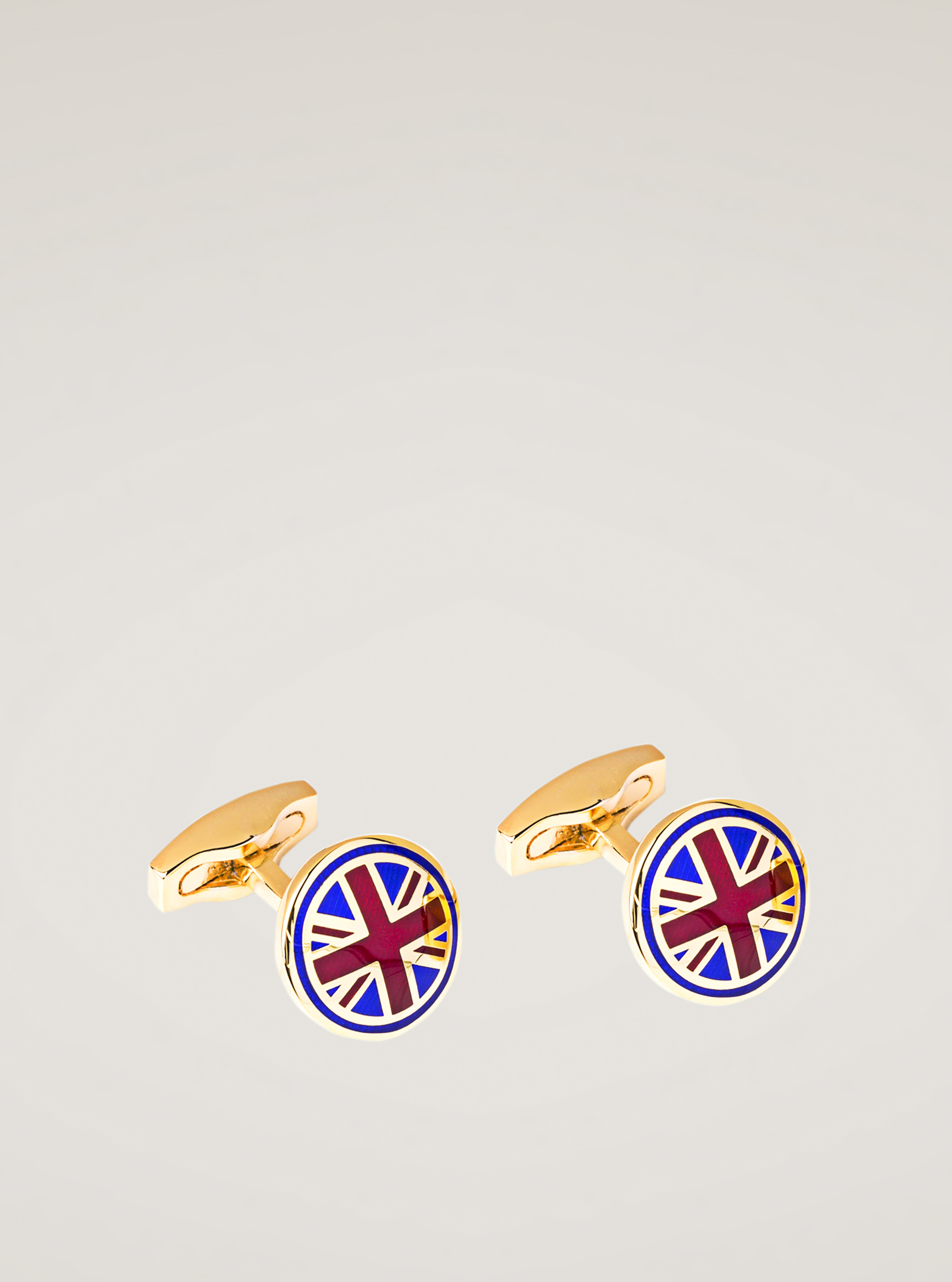 English flag cufflinks, UNIQUE