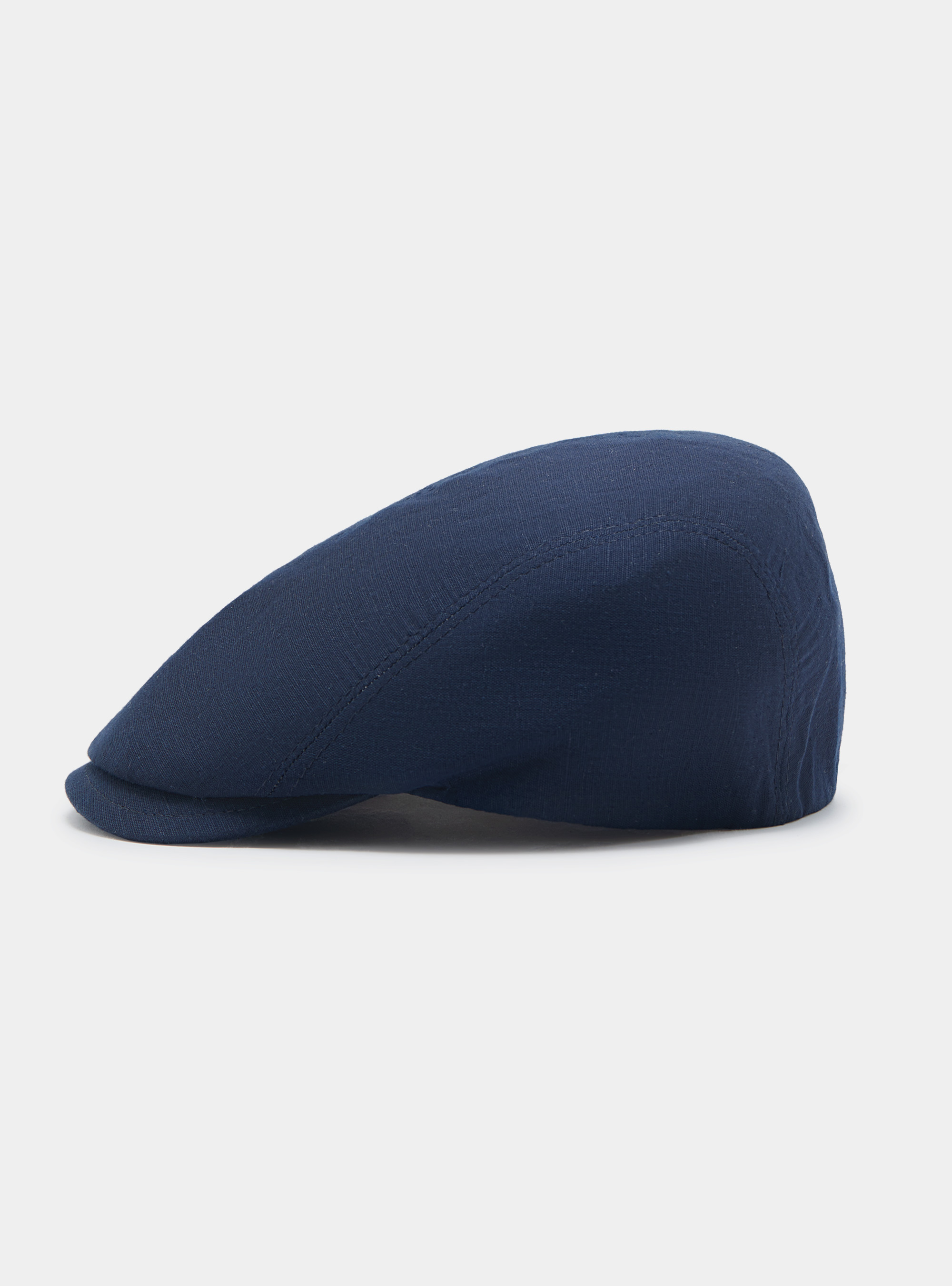 Gorra de lino puro, AZUL MARINO