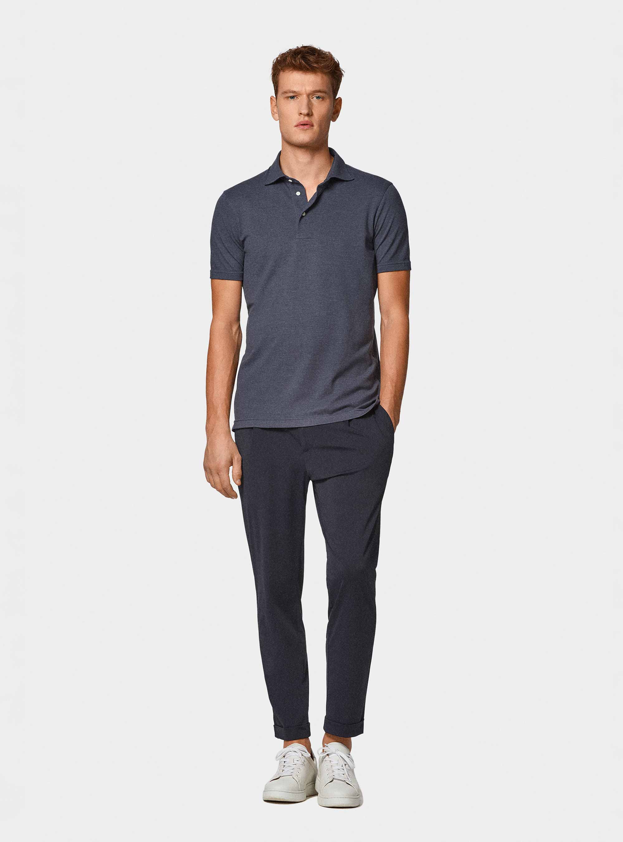 Polo en piqu&eacute; extensible GT01, ENCRE