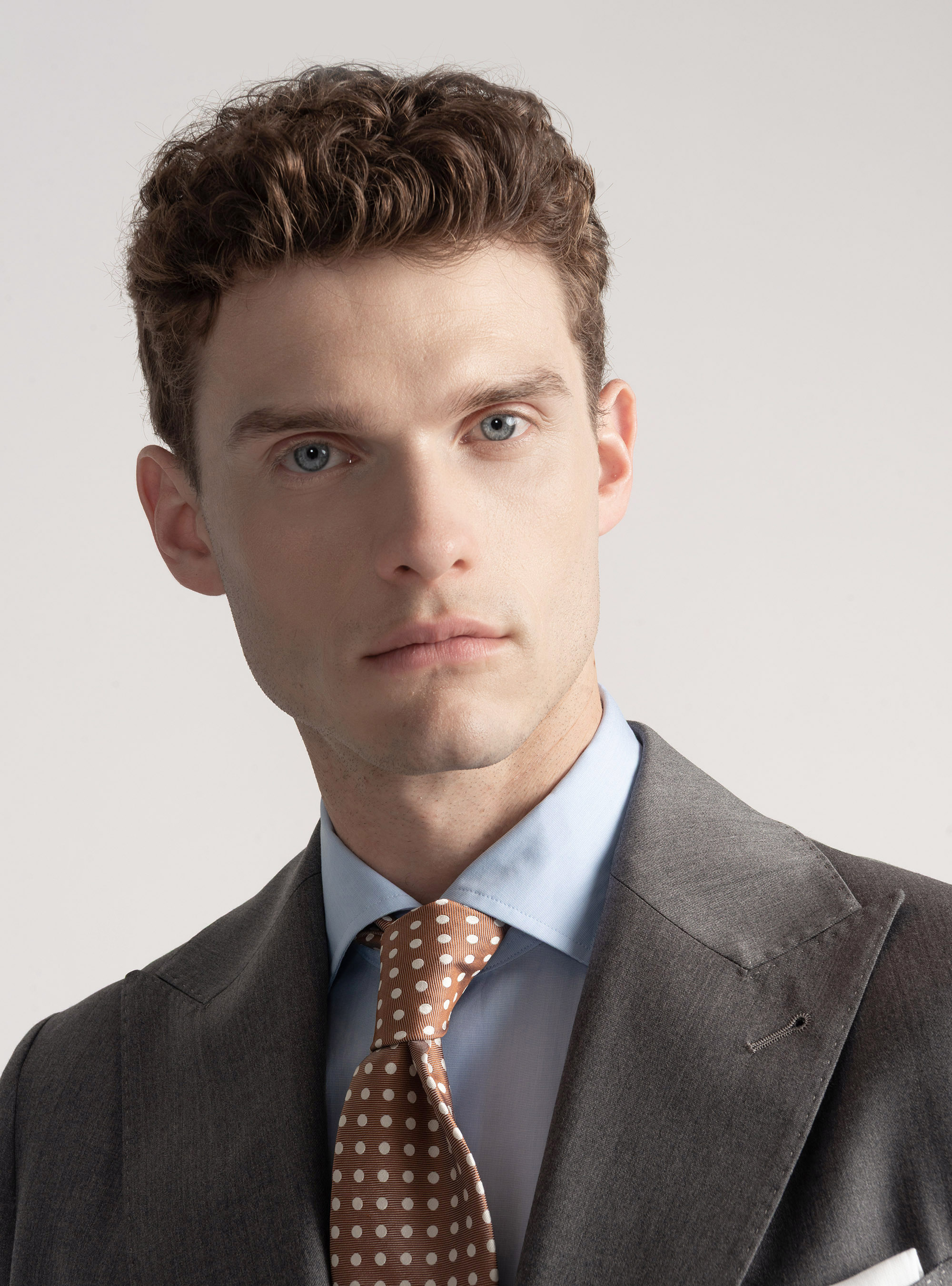 Americana de traje de lana superfina 110 de Reda, GRIS MARENGO